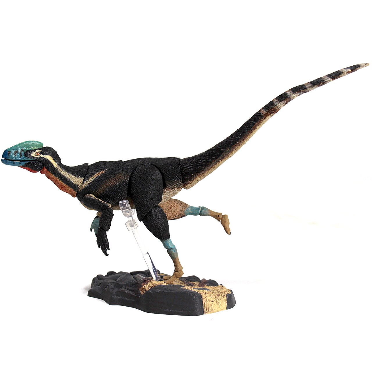 Beasts of the Mesozoic: Guanlong Wucaii - 1/18th Scale T-Rex Dinosaur Action Figure - 8" Articulated Collectible Predator Miniature, Detailed Base